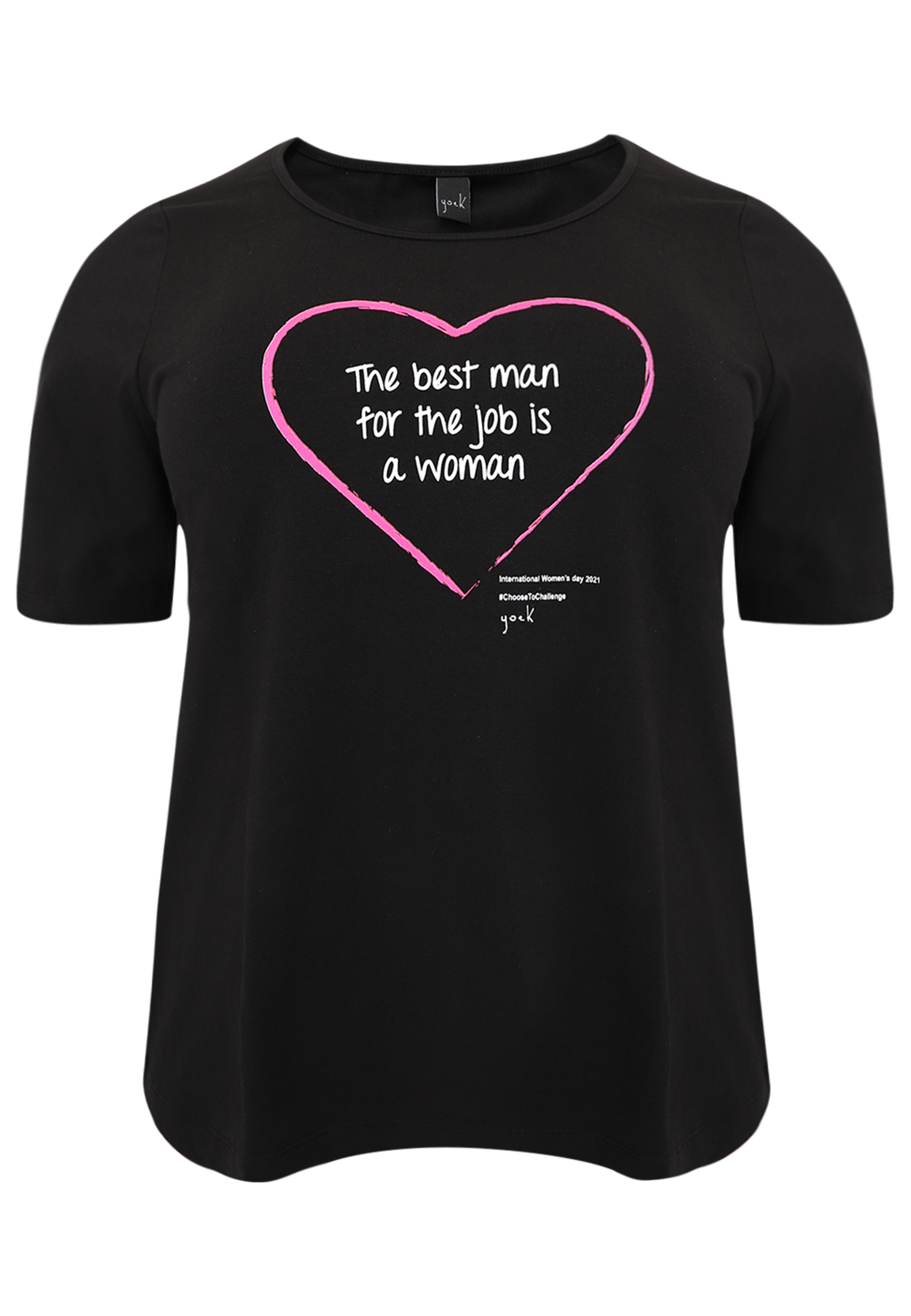 Yoek | T-Shirt relax 'a women's heart'