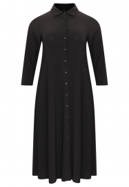 Yoek | Dress-blouse long DOLCE - black 