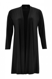 Cardigan DOLCE pleated - black 