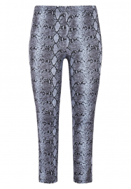 Pencil trousers SNAKE - blue
