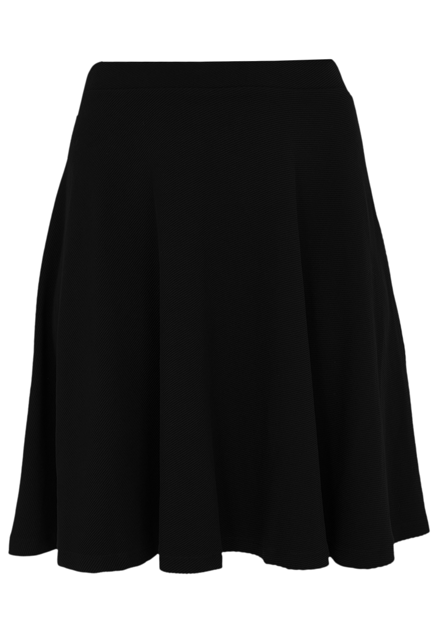Skirt half circle DIAGONAL - black blue