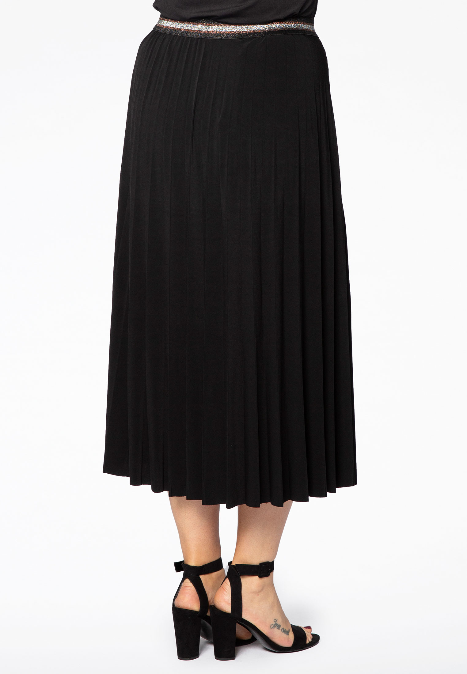 Skirt DOLCE plissé - black 