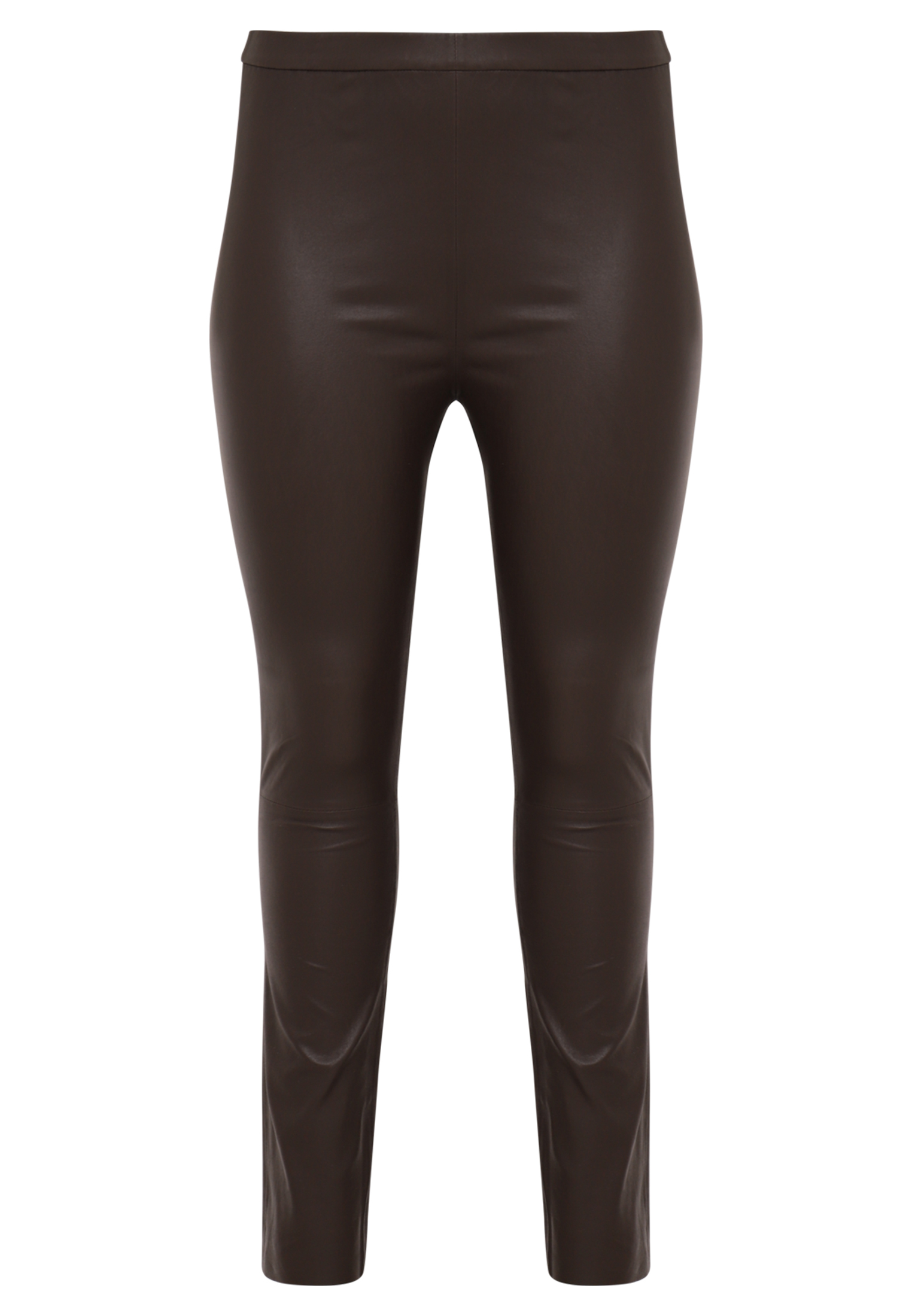 Legging full stretch leather - black green red mid brown brown