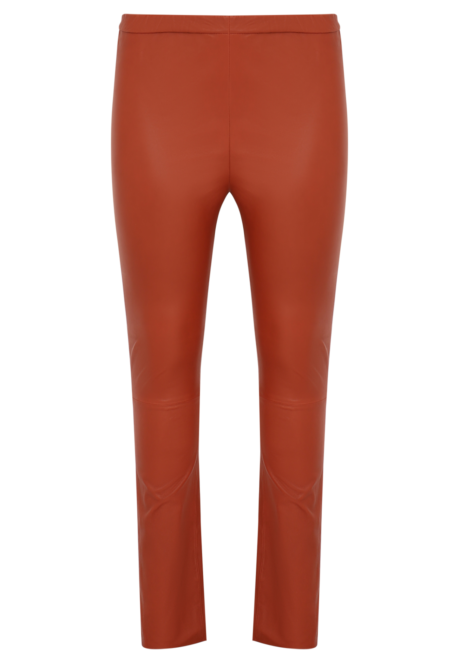 Legging full stretch leather - black green red mid brown