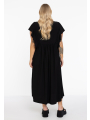 Dress frilled sleeve DOLCE - black 
