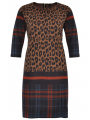 Dress Leopard Check - multi