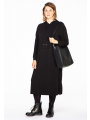 Dress hooded DOLCE - black 