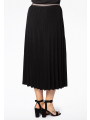 Skirt DOLCE plissé - black 
