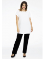 Shirt sleeveless OBLIE - white black 