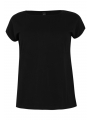 Shirt sleeveless wide COTTON - white black blue