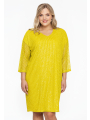 Tunic V paillet - yellow pink