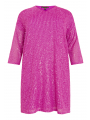 Tunic V paillet - yellow pink