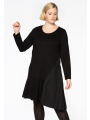 Dress plissé insert - black 