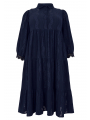 Dress WAVE LACE - blue