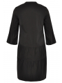 Dress ruffled bottom - black 